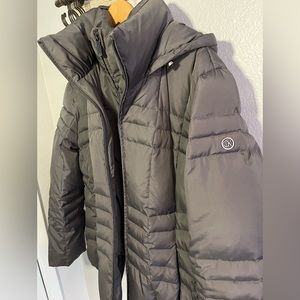 Gray XXL Calvin Klein Winter Puffer Jacket